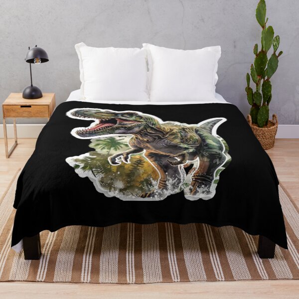 Item preview, Friendly t rex dinosaur pattern designed and sold by SmileshareShop.
