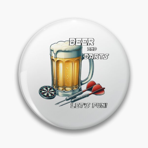 Item preview, Beer and Darts, Let's fun designed and sold by BioFaStore.