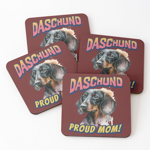 Item preview, Daschund Proud Mom | Dashhound Mom designed and sold by Mariana Piana.