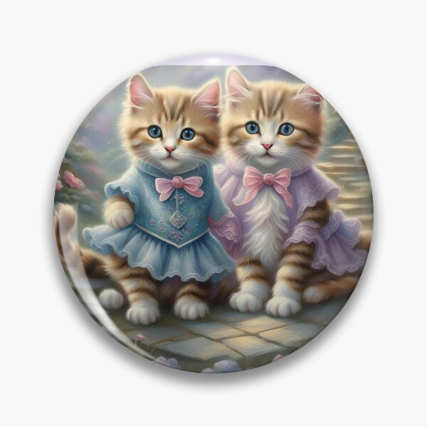 Item preview, Dos gatitos vestidos designed and sold by MiaRose85.
