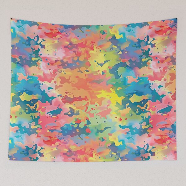 Item preview, Vibrant Camouflage Pattern With Multicolored Abstract Shapes - 1 designed and sold by Reichcorp.