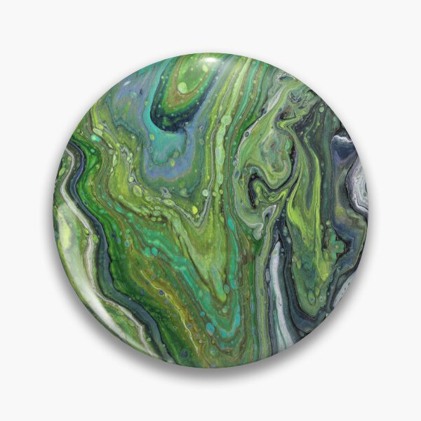 Item preview, Obsession 3 Crazy Green Acrylic Abstract designed and sold by Doug  Siegel.