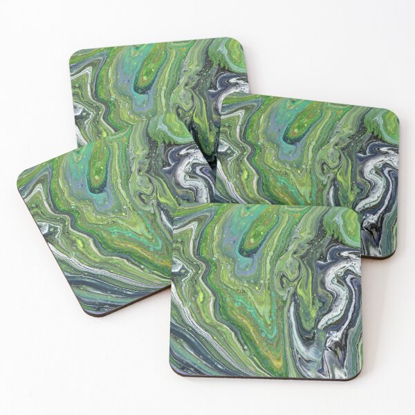 Item preview, Obsession 3 Crazy Green Acrylic Abstract designed and sold by Doug  Siegel.