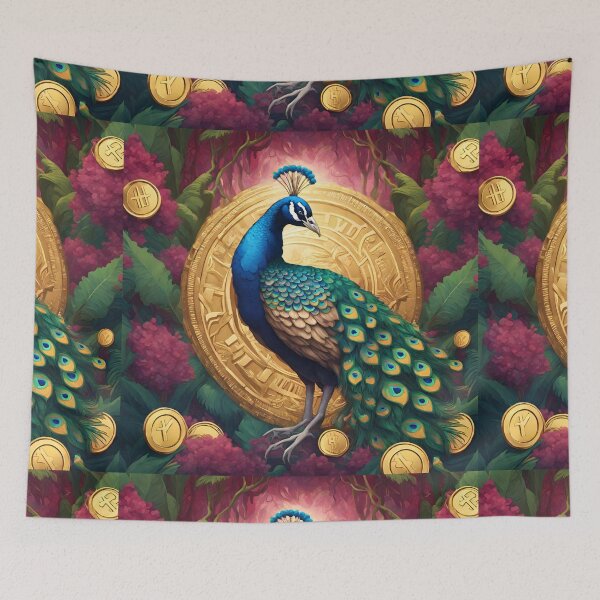 Item preview, Copy of NFT's Peacock, Crypto Jungle, Millionaire Lifestyle, Golden Octopus, Ruby designed and sold by Sugar Wisdom .