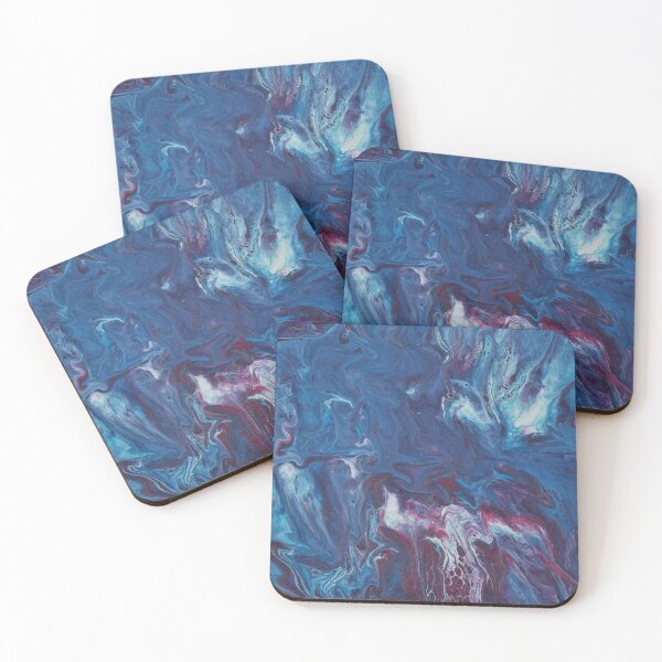 Item preview, Pacific Boils Over 3 Cool Blue Acrylic Abstract designed and sold by Doug  Siegel.