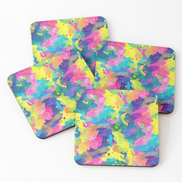 Item preview, Vibrant Camouflage Pattern With Multicolored Abstract Shapes - 3 designed and sold by Reichcorp.