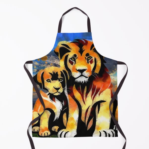 Item preview, The Lion and the dog Friendship V2 designed and sold by Helios Be. Lavsh.