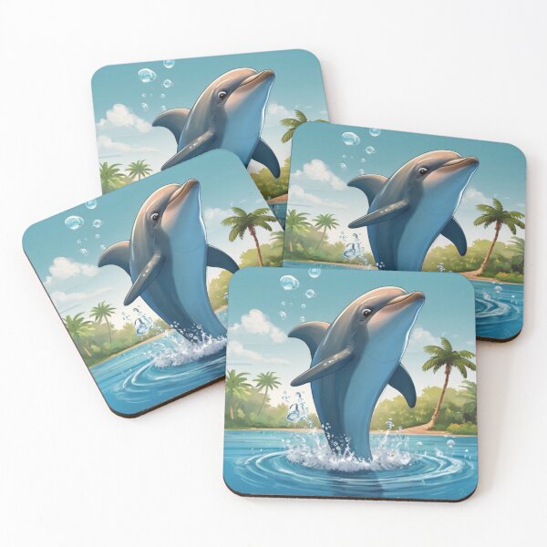 Item preview, Ocean Serenade: Graceful Dolphin Artwork designed and sold by I-Am-The-Best.