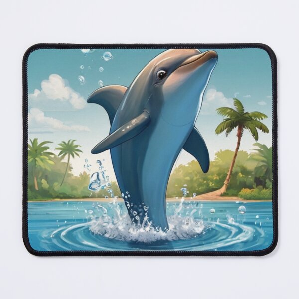 Item preview, Ocean Serenade: Graceful Dolphin Artwork designed and sold by I-Am-The-Best.