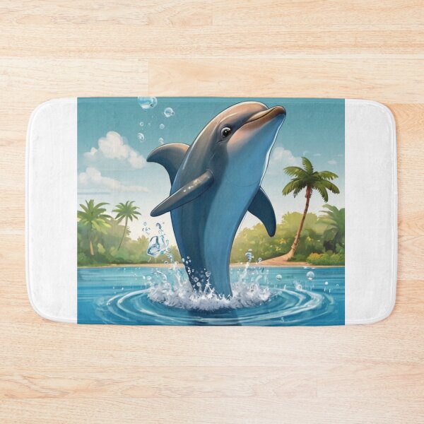 Item preview, Ocean Serenade: Graceful Dolphin Artwork designed and sold by I-Am-The-Best.