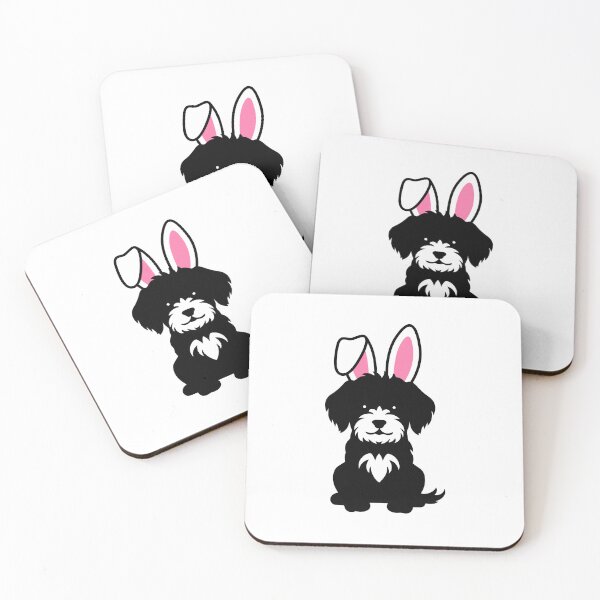 Item preview,  Black Maltipoo Easter Bunny designed and sold by Roy & Tiffany.