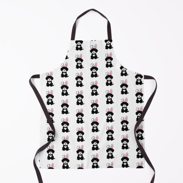 Item preview, Black Maltipoo Easter Bunny designed and sold by Roy & Tiffany.