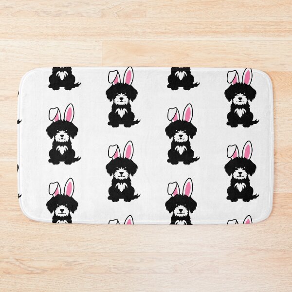 Item preview,  Black Maltipoo Easter Bunny designed and sold by Roy & Tiffany.