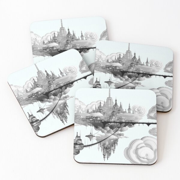 Item preview, Ethereal City: A Vision of Utopia designed and sold by Cosmic Cartographers.