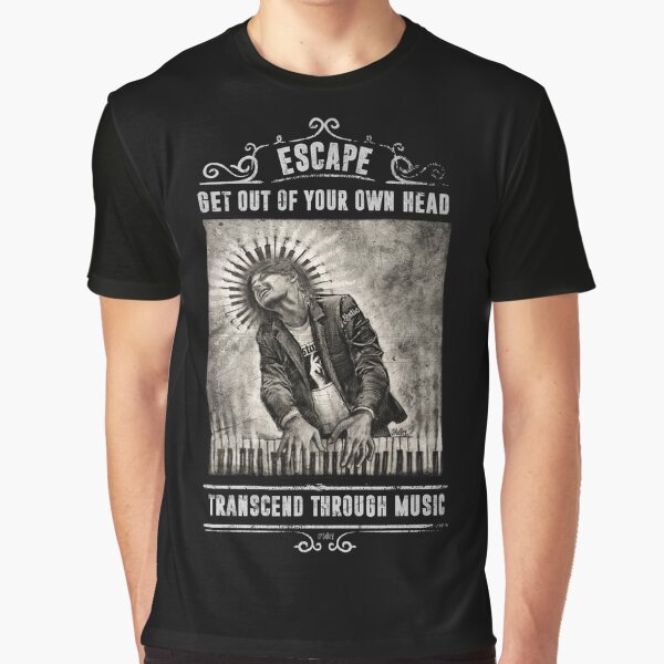 Transcend Through Music Graphic T-Shirt