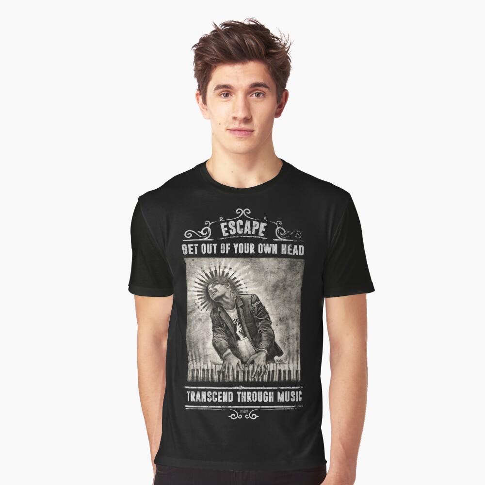Transcend Through Music Graphic T-Shirt