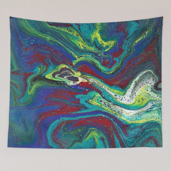 Item preview, Que Sera 3 Wild Acrylic Abstract designed and sold by Doug  Siegel.