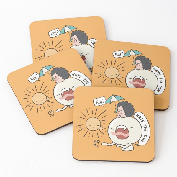 Item preview, Moki, hate the sun  designed and sold by mokioki.