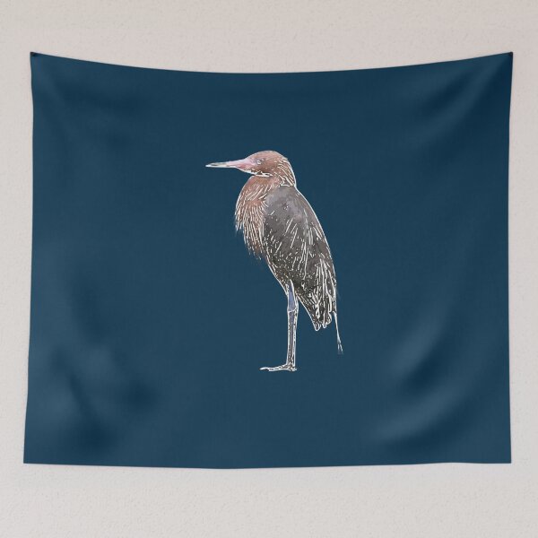 Item preview, Reddish Egret White Alternate Design  designed and sold by designsasstultd.