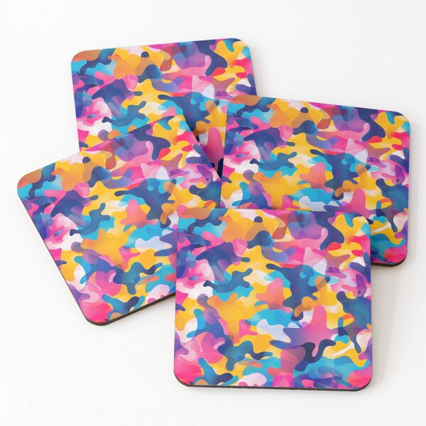 Item preview, Camouflage Pattern With Multicolored Abstract Shapes - 4 designed and sold by Reichcorp.