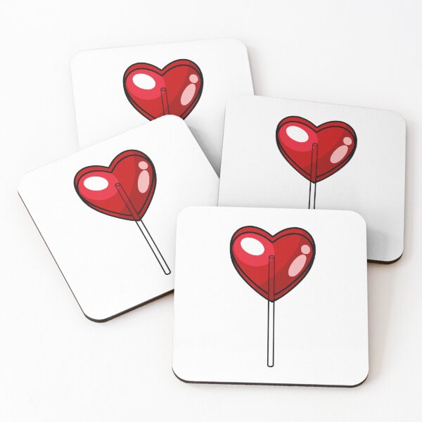Item preview, Heart Lollipop designed and sold by honeybeepaper.