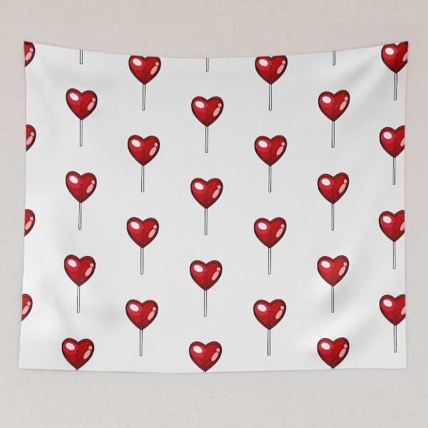 Item preview, Heart Lollipop designed and sold by honeybeepaper.