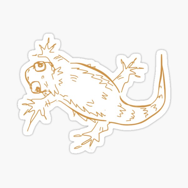 Item preview, beardie designed and sold by skittishdesigns.