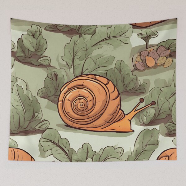 Item preview, A Snail's Life designed and sold by MapleandHoney.