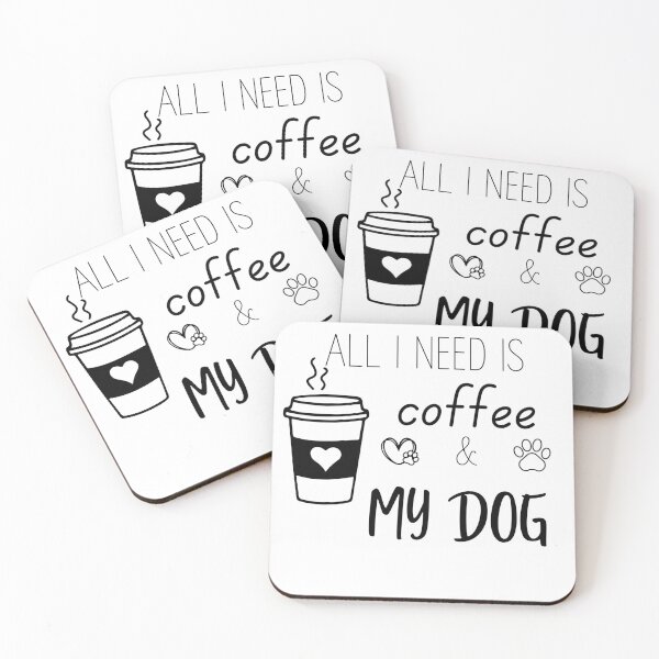 Item preview, Coffe and Dog Lovers designed and sold by Good4Vibez.