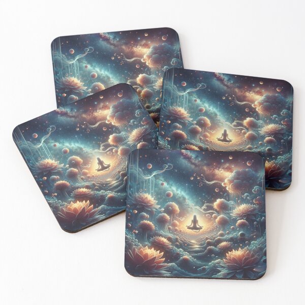 Item preview, Tranquility in the Celestial Garden designed and sold by Cosmic Cartographers.