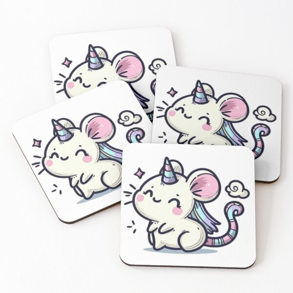 Item preview, Cute mouse unicorn  designed and sold by Culmika.
