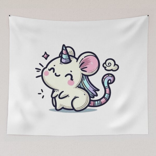 Item preview, Cute mouse unicorn  designed and sold by Culmika.