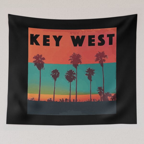 Item preview, Key West (With Black Lettering) designed and sold by VelvetRoom.