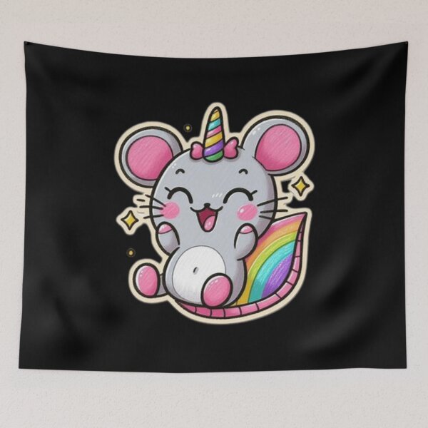Item preview, Cute mouse unicorn  designed and sold by Culmika.