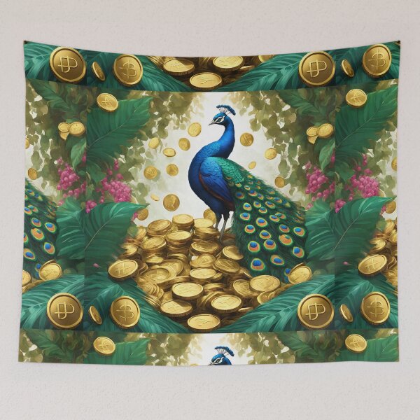 Item preview, Copy of NFT's Peacock, Crypto Jungle, Millionaire Lifestyle, Golden Octopus, Ruby designed and sold by Sugar Wisdom .