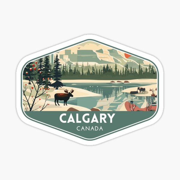 Item preview, Calgary Canada Travel Art designed and sold by electricninja.