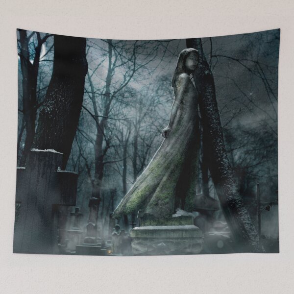 Item preview, The lady from the cemetery designed and sold by artsirc.