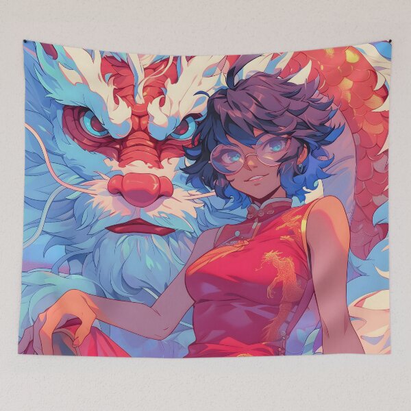 Item preview, Lunar - Year of the dragon - 9 designed and sold by Infinite-Aspire.