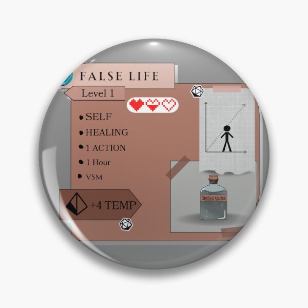 Item preview, False Life designed and sold by Marissa Brown.