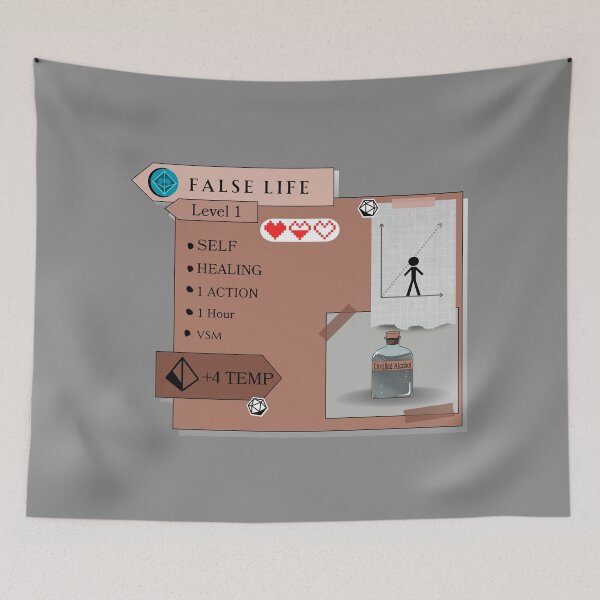Item preview, False Life designed and sold by Marissa Brown.