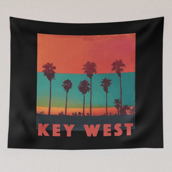 Item preview, Key West (With Red Lettering) designed and sold by VelvetRoom.