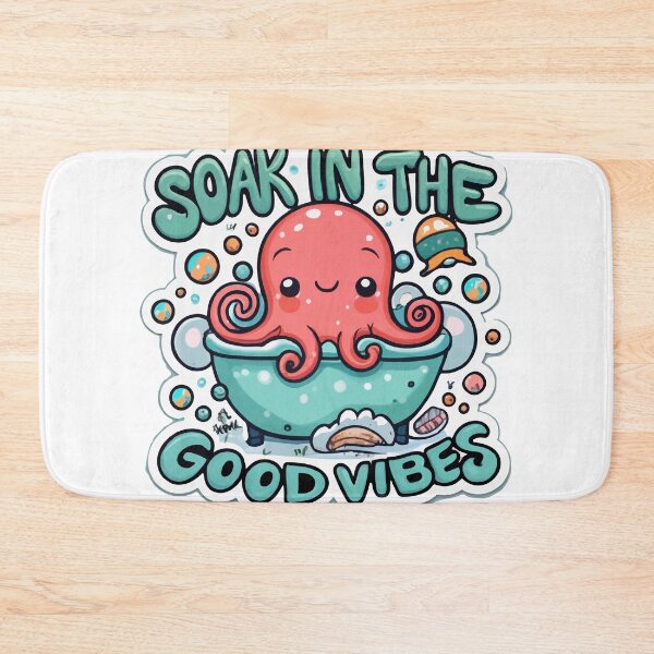 Item preview, Playful Octopus Bubble Bath - Soak in the Good Vibes designed and sold by NiftyWrx.