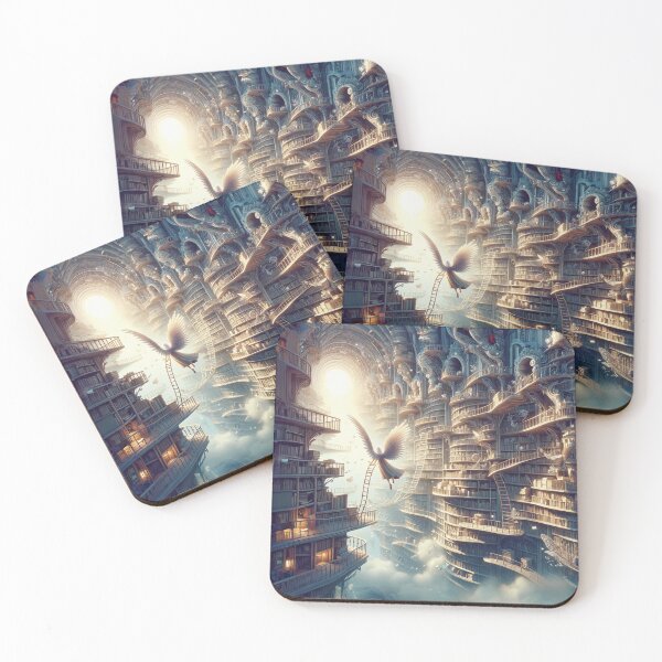 Item preview, The Infinite Library of Dreams designed and sold by Cosmic Cartographers.