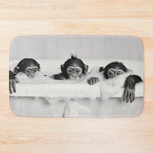 Item preview, Bubble Bath Monkeys designed and sold by gaudette36.