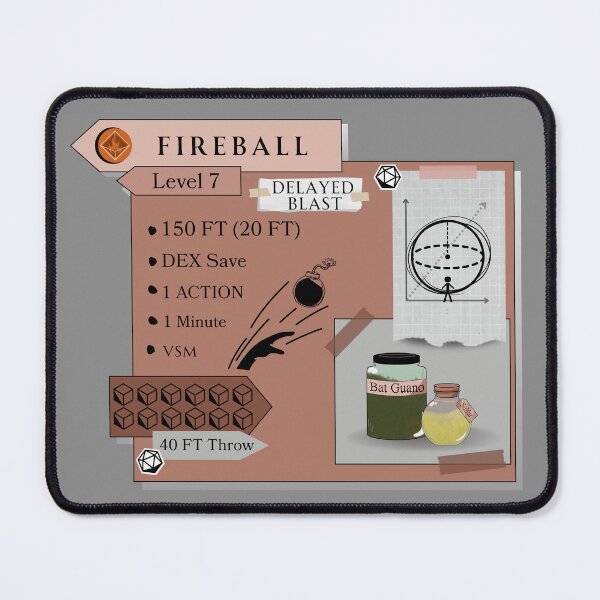 Item preview, Delayed Blast Fireball designed and sold by Marissa Brown.