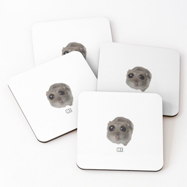 Item preview, sad hampter with big eyes  designed and sold by slaycentral.