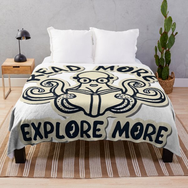 Item preview, Wise Octopus Reading - Vintage Intellectual Theme designed and sold by NiftyWrx.