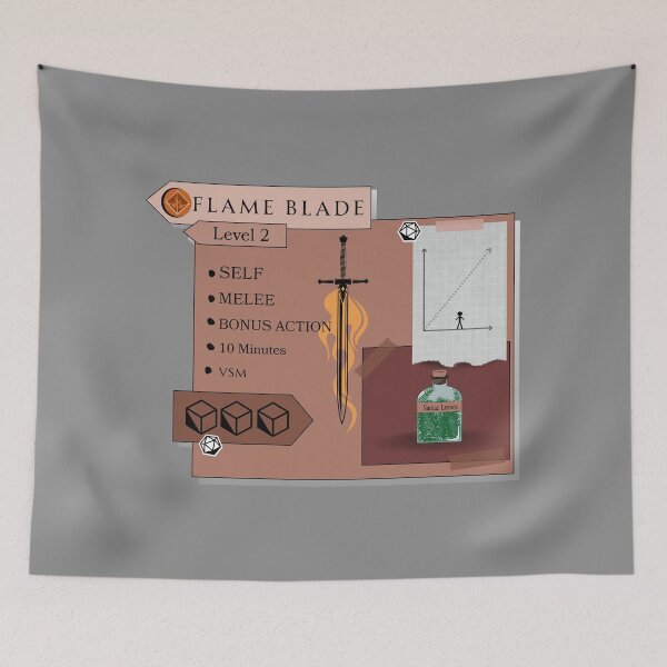 Item preview, Flame Blade designed and sold by Marissa Brown.