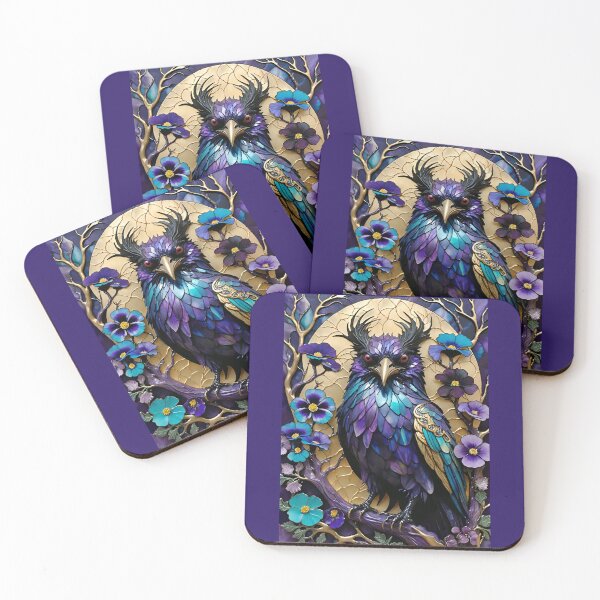 Item preview, Art deco harpy eagle designed and sold by anunusualwoman.