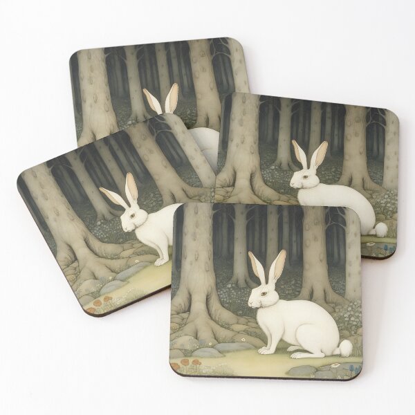 Item preview, Hare at spring 18th century art designed and sold by IcaMaxan.